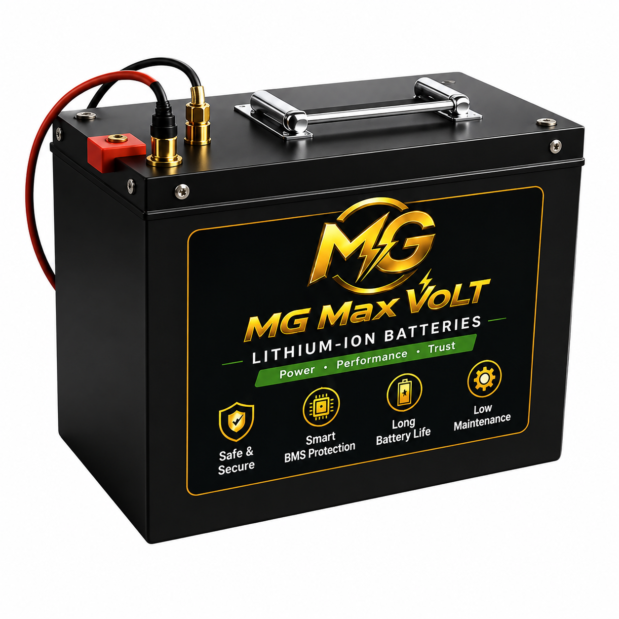 MG MAXVOLT e-scooter and electric bike lithium battery