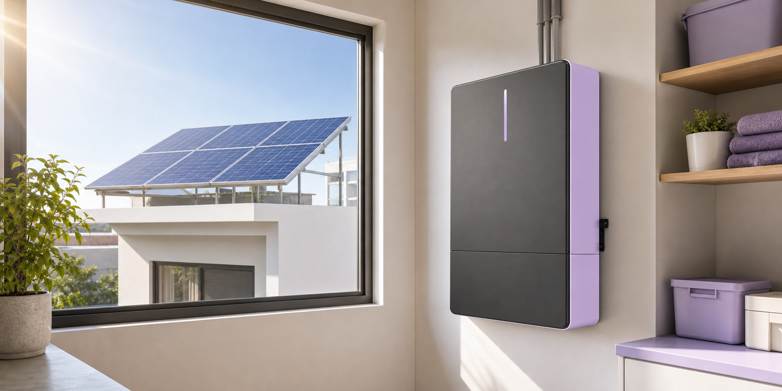 AI visual of MG MAXVOLT home energy storage battery system
