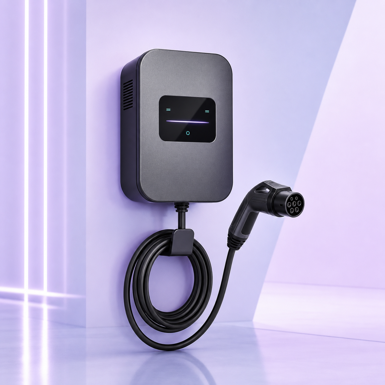 AI visual of MG MAXVOLT smart electric vehicle charger